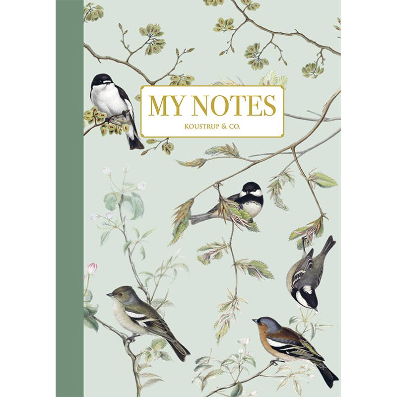 Havefugle - Notesbog - Fremstillet i Danmark